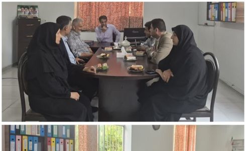  دیدار شهردار و اعضای شورای اسلامی شهر سرخنکلاته با رئیس اداره بهزیستی بخش بهاران